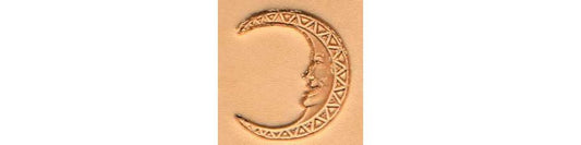 Tandy Leather Moon Face Craftool� 3-D Stamp 88504-00