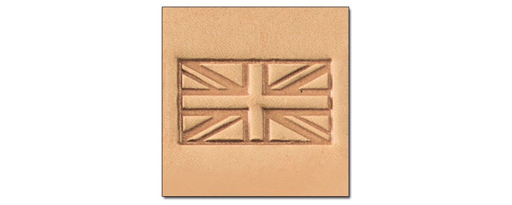 Tandy Leather Craftool� 3-D Stamp British Flag 8578-00