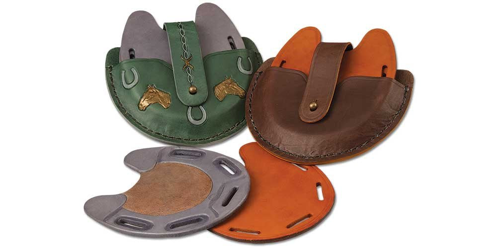 Tandy Leather Horseshoe Coaster Set 44131-00