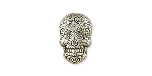 Tandy Leather Sugar Skull Concho Nickel Free 71512-01