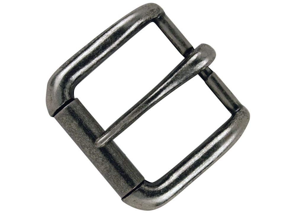 Tandy Leather Napa Buckle 1-1/4 (32 mm) Antique Nickel Plate 1642-21