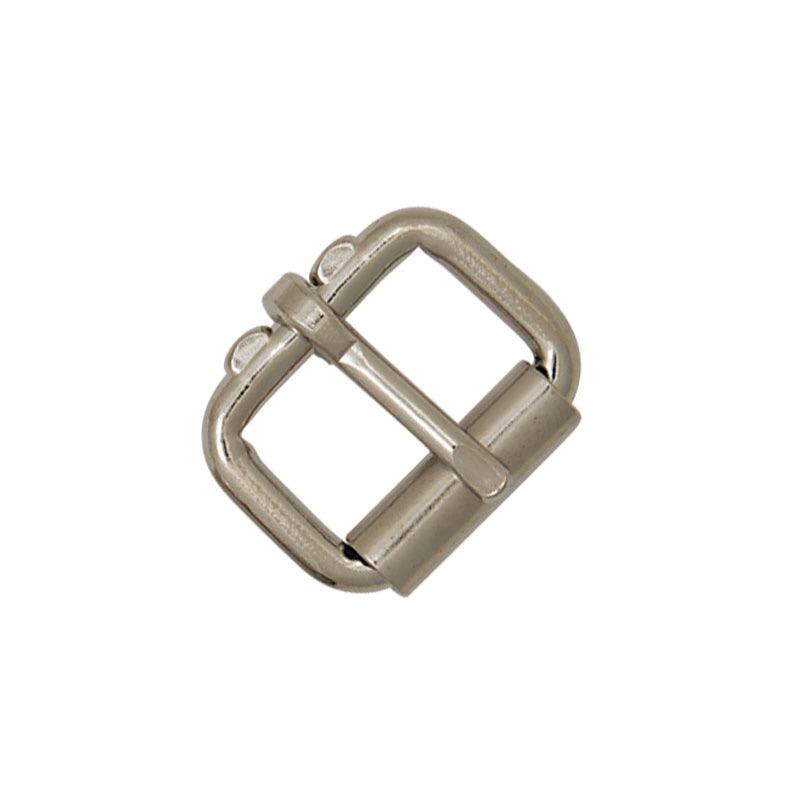 Tandy Leather Roller Buckle 1-3/4 (44 mm) Nickel Plate 1522-02