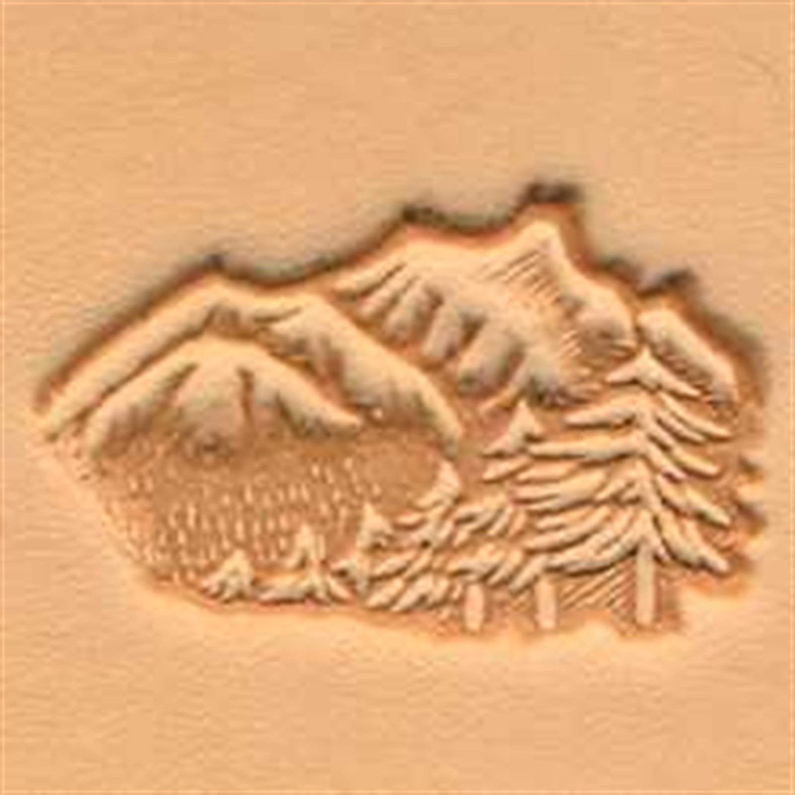 Tandy Leather Mountains & Trees Craftool� 3-D Stamp 88324-00