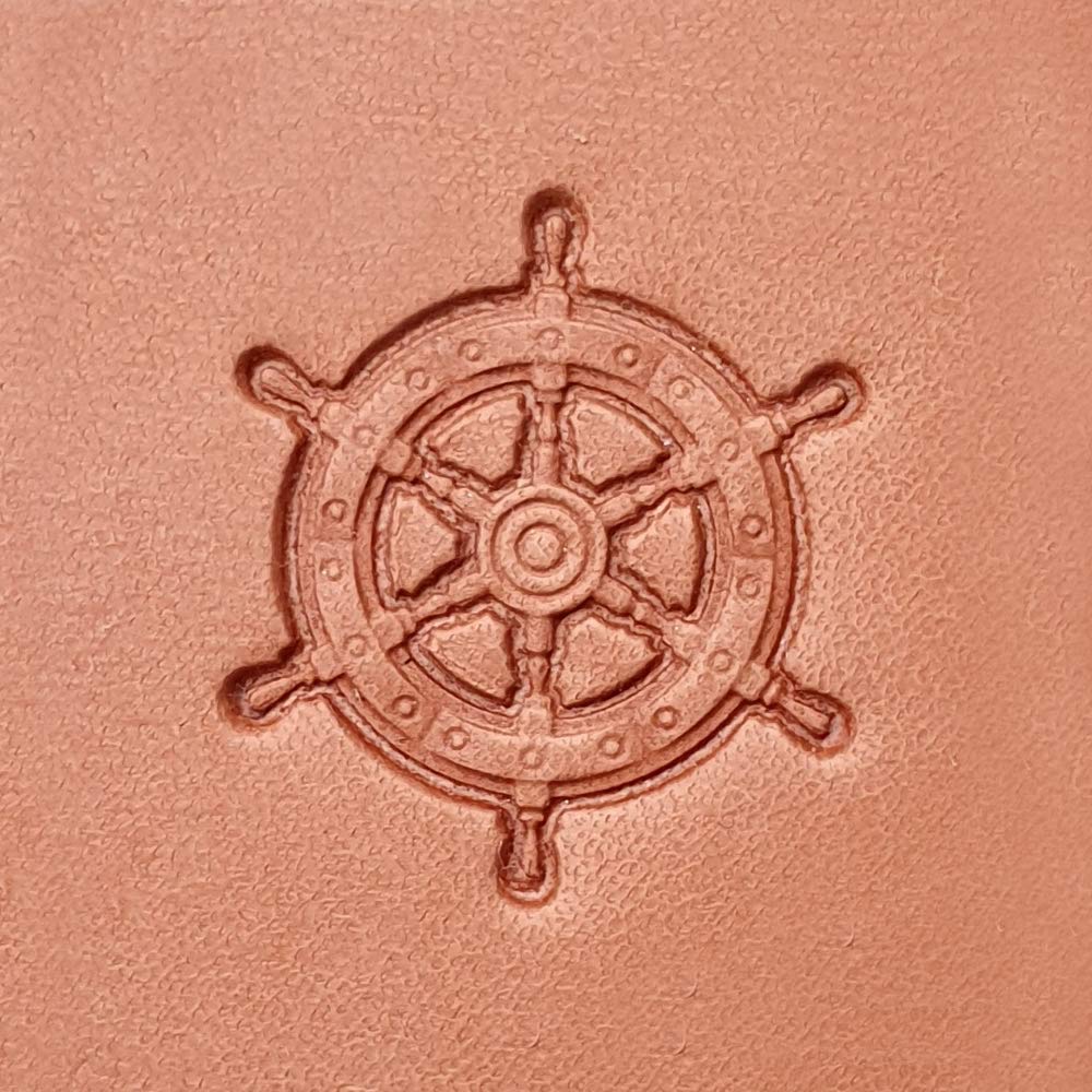 Tandy Leather Craftool� 3-D Stamp Ships Wheel 8682-00