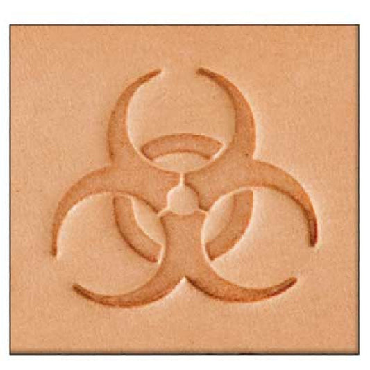 Tandy Leather 2d Stamping Tool Biohazard