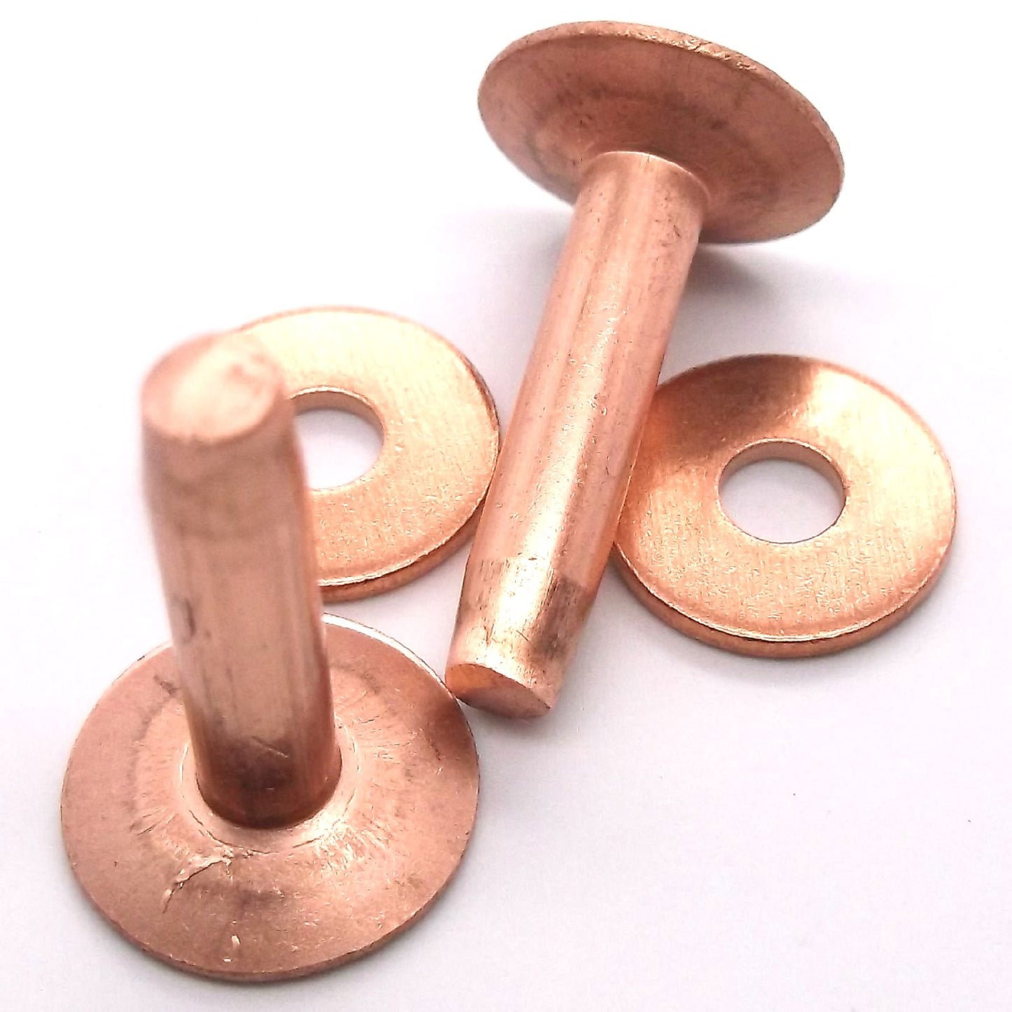 Copper Rivets & Burrs #9 - 50 Pack