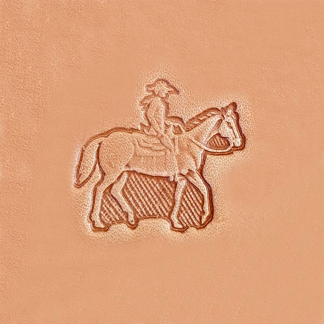 Tandy Leather Horse & Rider Craftool� 3-D Stamp 88314-00