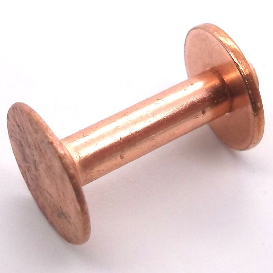 Copper Rivets & Burrs #9 - 50 Pack