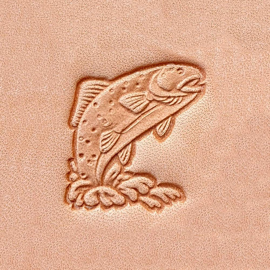 Tandy Leather Trout Craftool� 3-D Stamp 88345-00