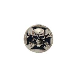 ShopForAllYou Leathercraft Accessories Skull Shield Screwback Concho 71502-09 by Tandy Leather