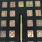 Tandy Leather Professional heavy Duty Celtic Alphabhet Set for Leather Stamping Set Includes Handle for stamping