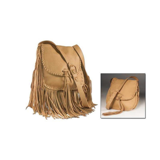 Genuine Leather Janis Fringe Bag Kit by Tandy Leather DIY with all hardware accessories Stylish patterns included